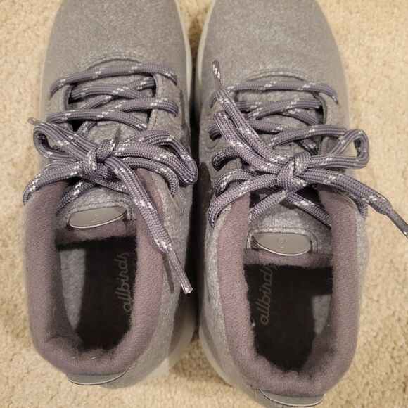 NIB ALLBIRDS Women's Wool Runner-up Mizzles SIZE 9 Grey MSRP$145 Water Repellent - Picture 7 of 9